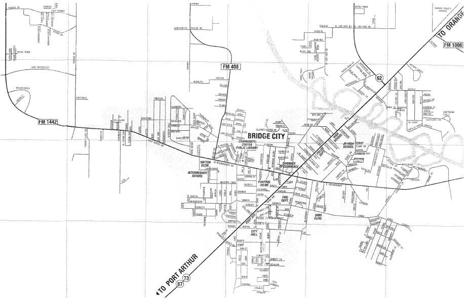 Bridge City Map