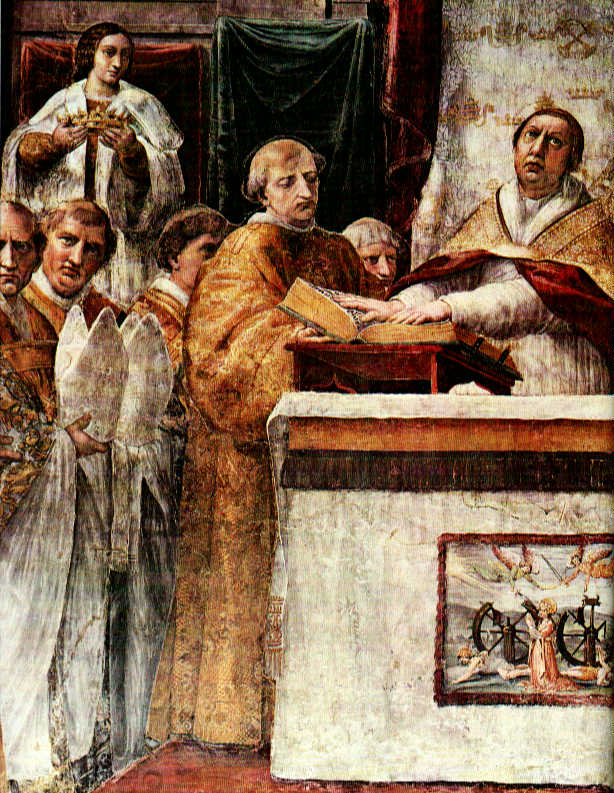 Pope crowns Charlemagne