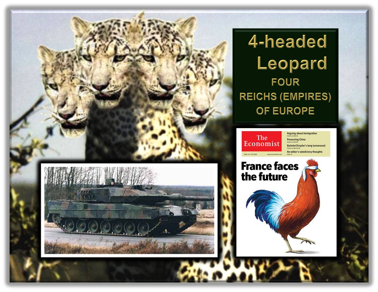 Four-head Leopard