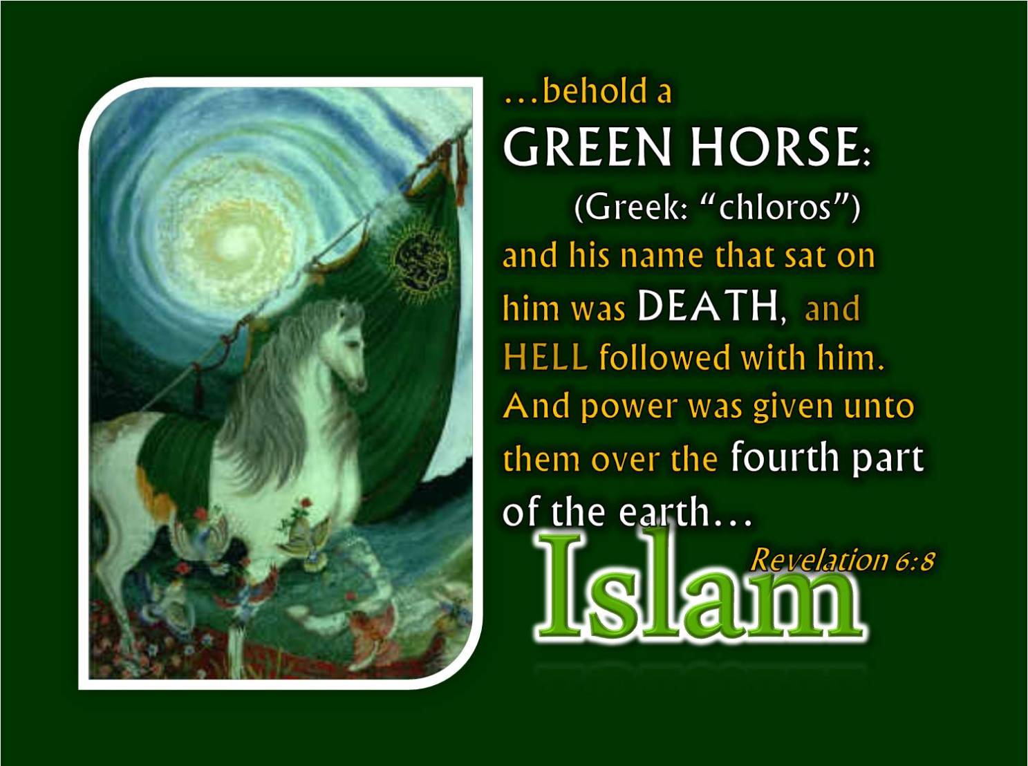 Green Horseman Egypt