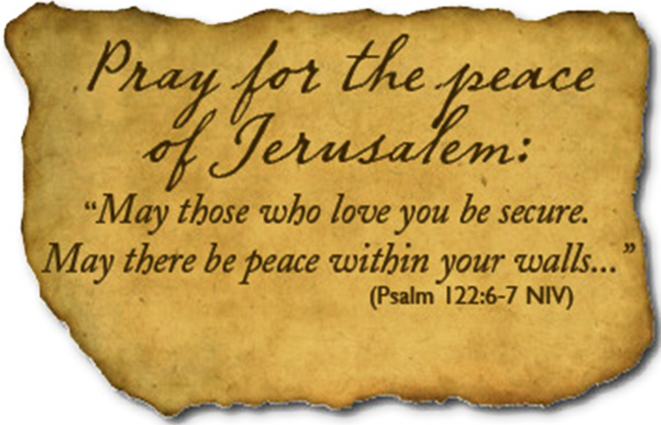 Pray for the Peace of Jerusalem