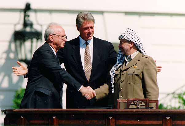 Rabin Clinton Arafat